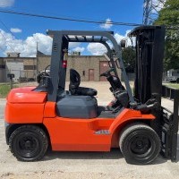 2006 LP Gas Toyota 7FGU35 Pneumatic Tire 4 Wheel Sit Down