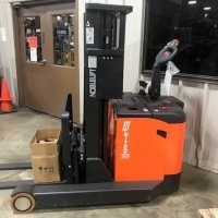 2022 Electric Noblelift PS30RM-142 Electric Walkie Straddle Stacker Reach